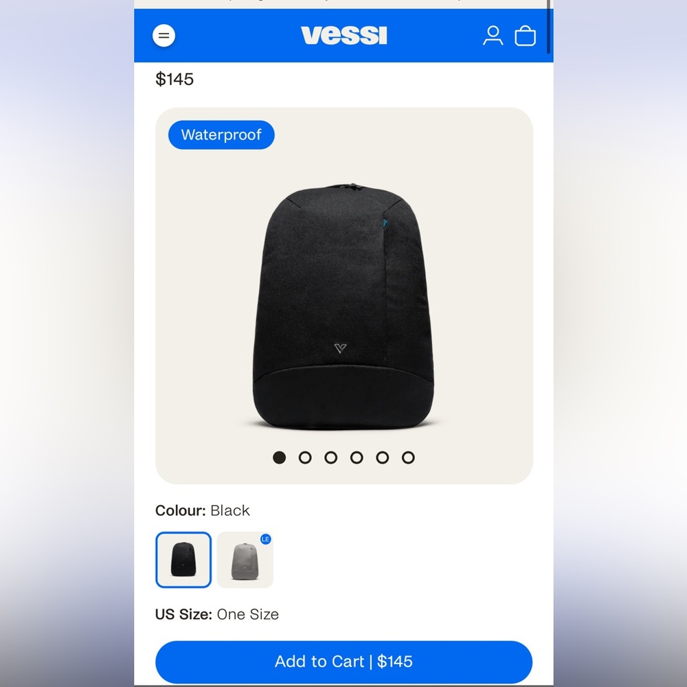 Vessi Astoria Backpack